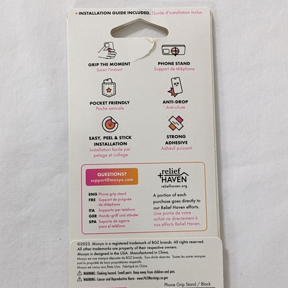 NEW Phone Grip & Stand, Universal Compatibility - Picture 2 of 8